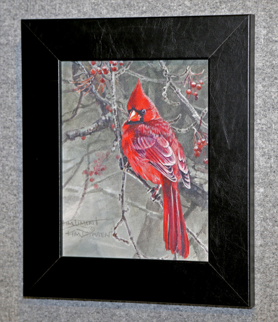 Mr. Red - Framed Giclee Limited Edition. Not necessarily this frame but of similar size and qualilty